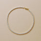10K Moissanite Tennis Bracelet (Yellow Gold) - Product Image