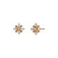 18K/10K Diamond Sparkle Design Earrings (Yellow Gold) - Product Image
