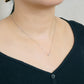 Platinum D Color Diamond Limited Solitaire Necklace - Model Image