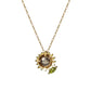 [Birth Flower Jewelry] August Sunflower Necklace - Product Image