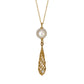 [Pannier] 18K Akoya Pearl Elegant Necklace (Yellow Gold) - Product Image