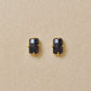 [Second Earrings] 18K Blue Goldstone Earrings (Yellow Gold) - Product Image