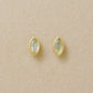 [Second Earrings] 18K Labradorite Earrings (Yellow Gold) - Product Image