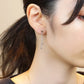[Second Earrings] Platinum Beans Earring - Model Image