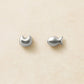 [Second Earrings] Platinum Cat & Fish Earrings - Product Image