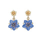 [Birth Flower Jewelry] September Gentian Earrings - Product Image