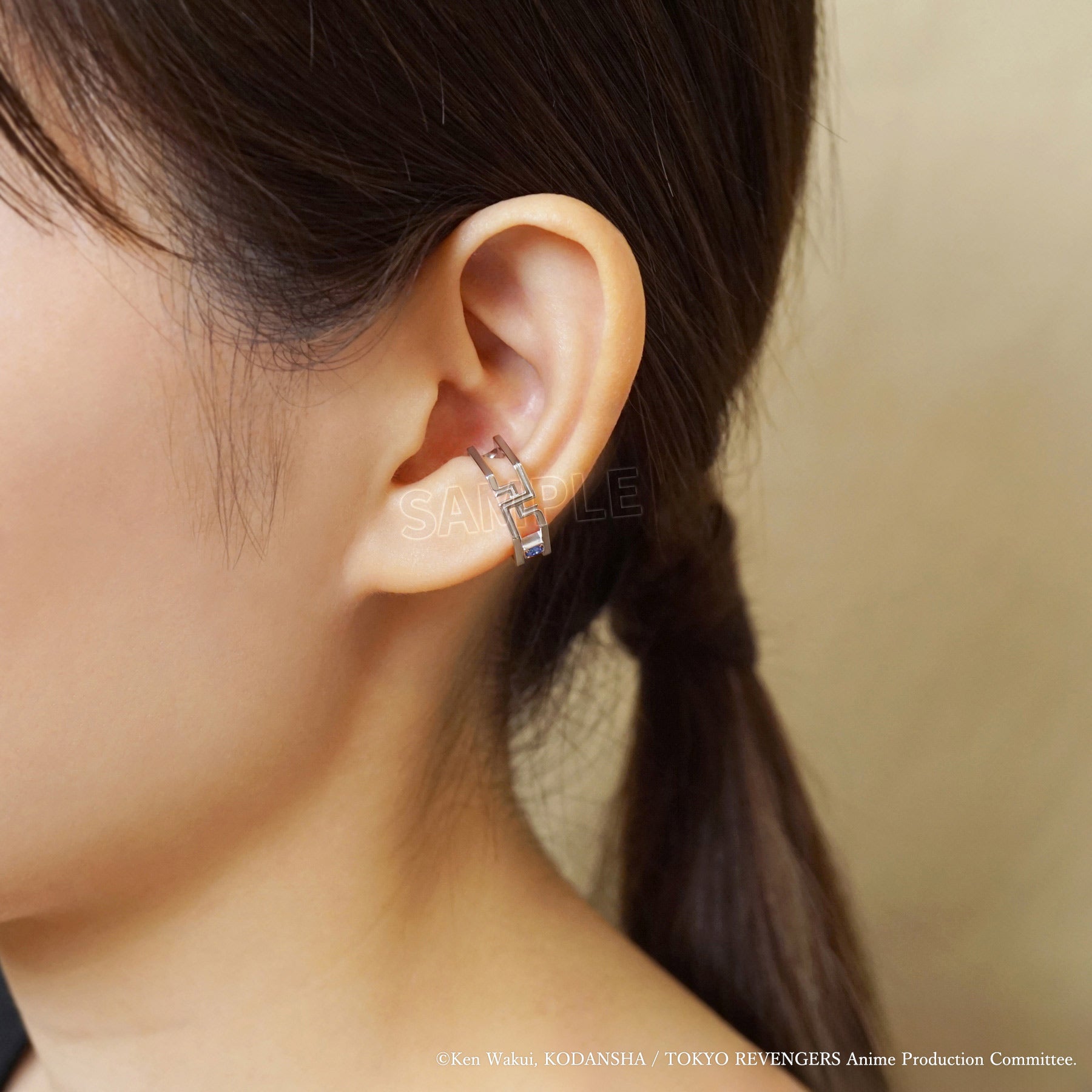 Tokyo Revengers - 2Way Ear Cuff (Keisuke Baji) - Model Image