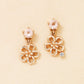 [Birth Flower Jewelry] April Cherry Blossoms Earrings (Watermark) - Product Image