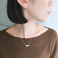 18K/10K Yellow Gold Basic Hoop Earrings - Model Image