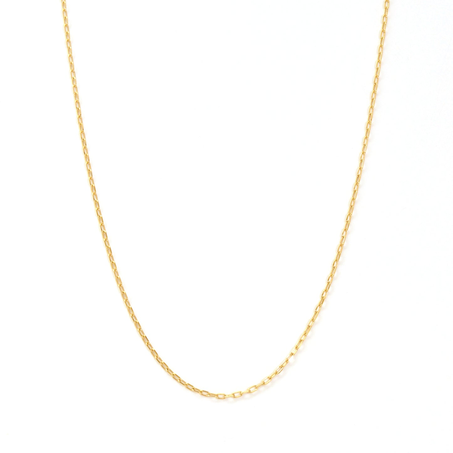 [Palette] 10K Yellow Gold Slide Pin Chain Necklace - Product Image