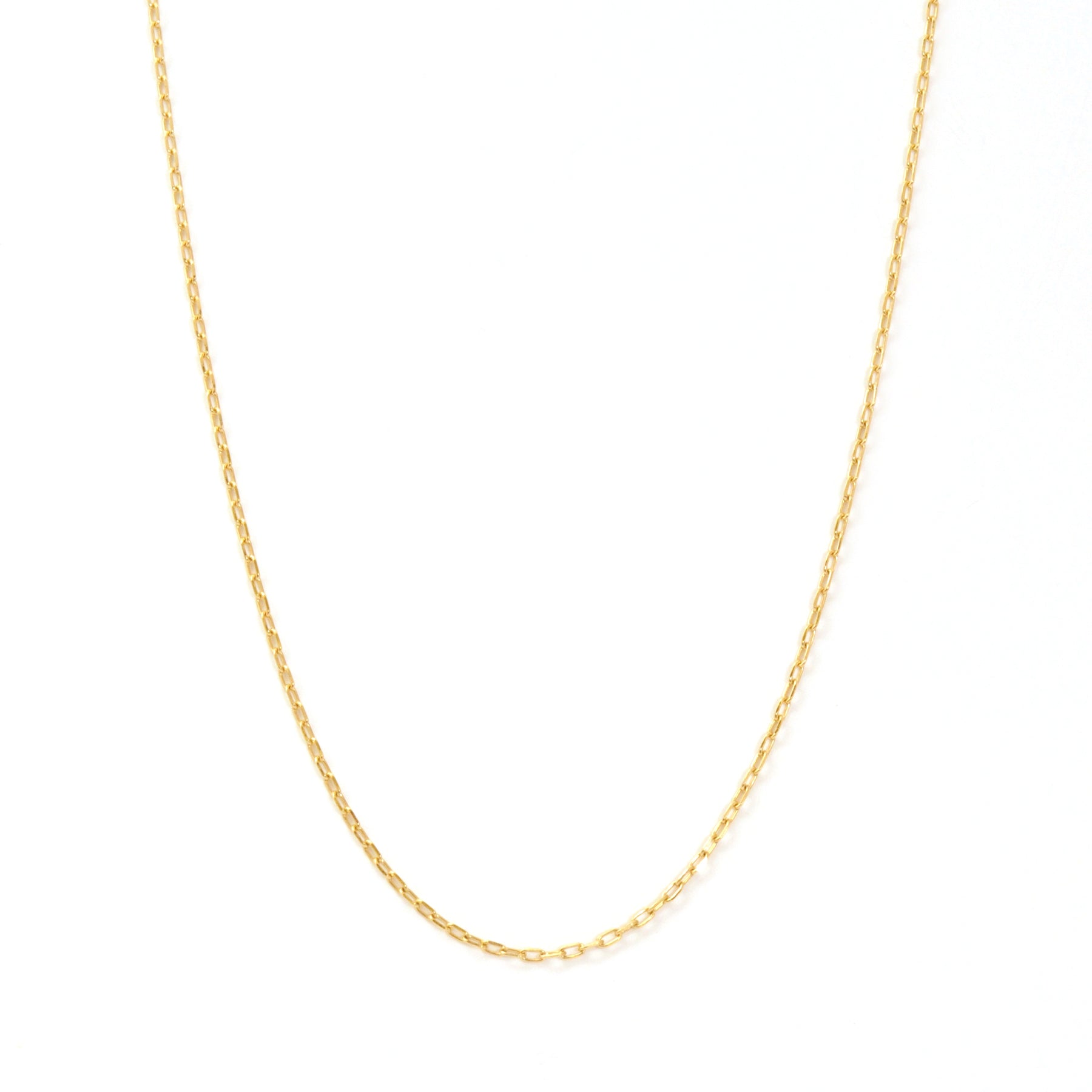 [Palette] 10K Yellow Gold Slide Pin Chain Necklace - Product Image