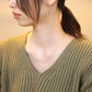 [Palette] 10K Yellow Gold Slide Pin Chain Necklace - Model Image