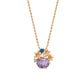 [Birth Flower Jewelry] February - Hyacinth Necklace (10K Rose Gold) - Product Image