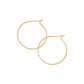 [Palette] 18K/10K Yellow Gold Small Hoop Base Earrings - Product Image