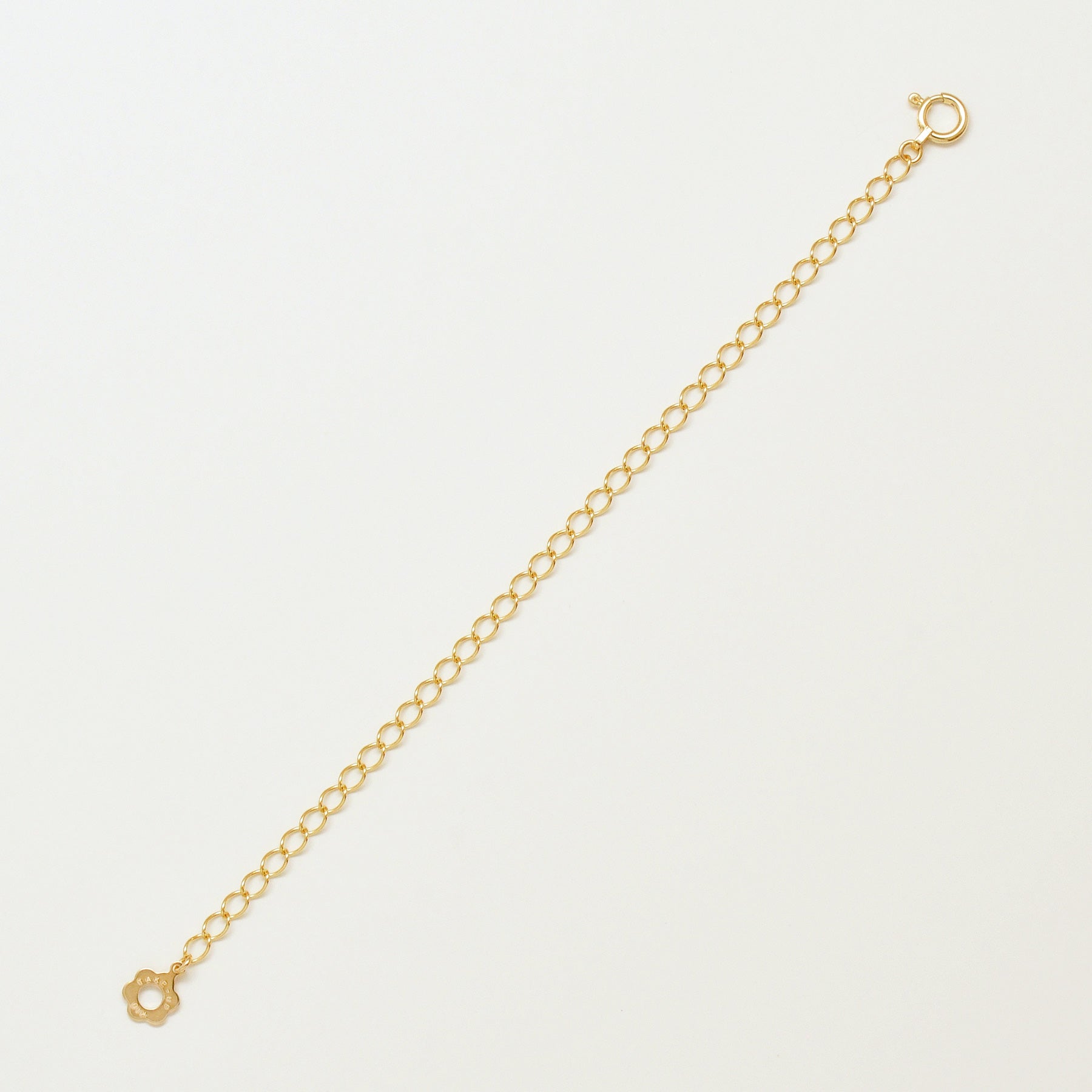 10K Long Chain Adjuster 10cm (Yellow Gold) - Product Image