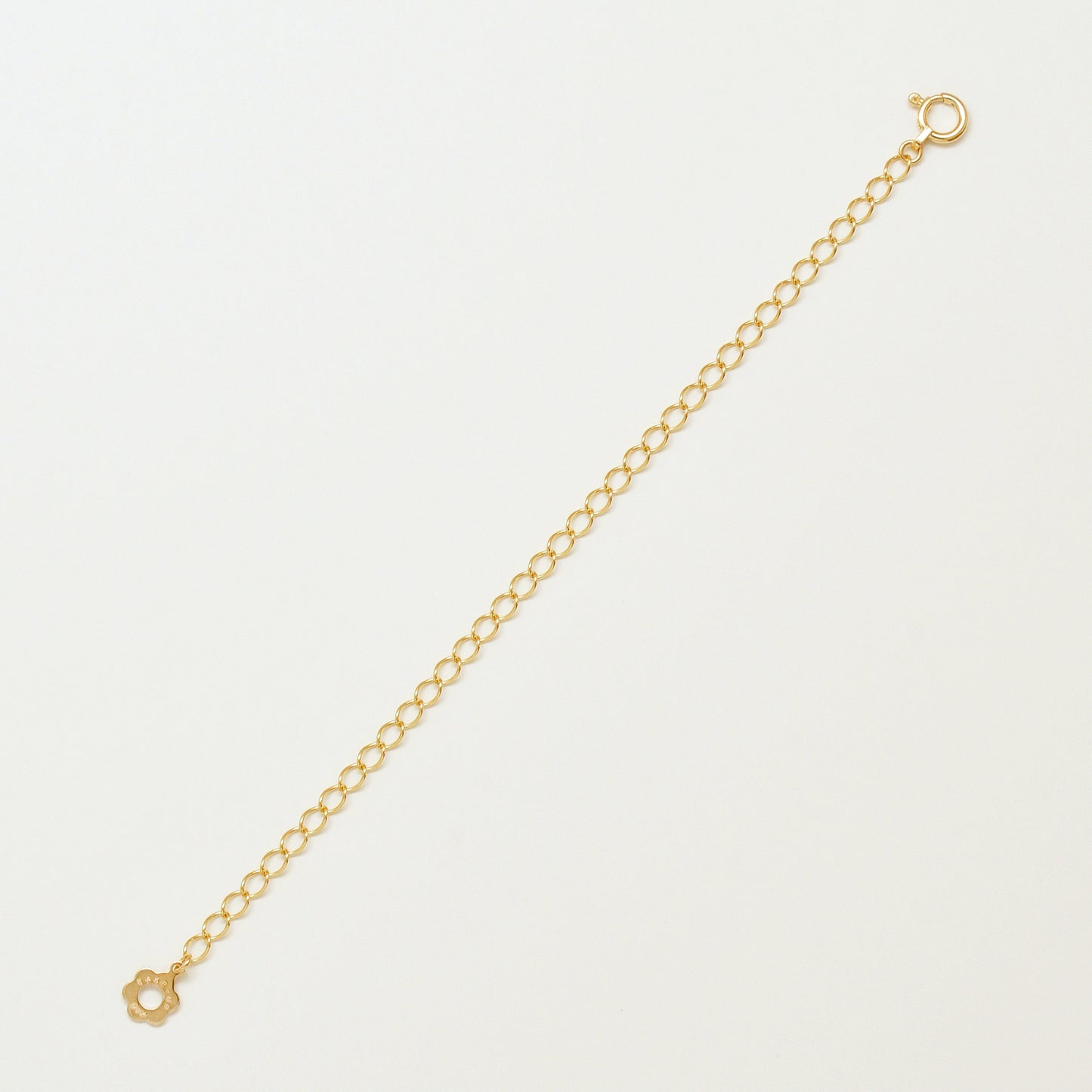 10K Long Chain Adjuster 10cm (Yellow Gold) - Product Image