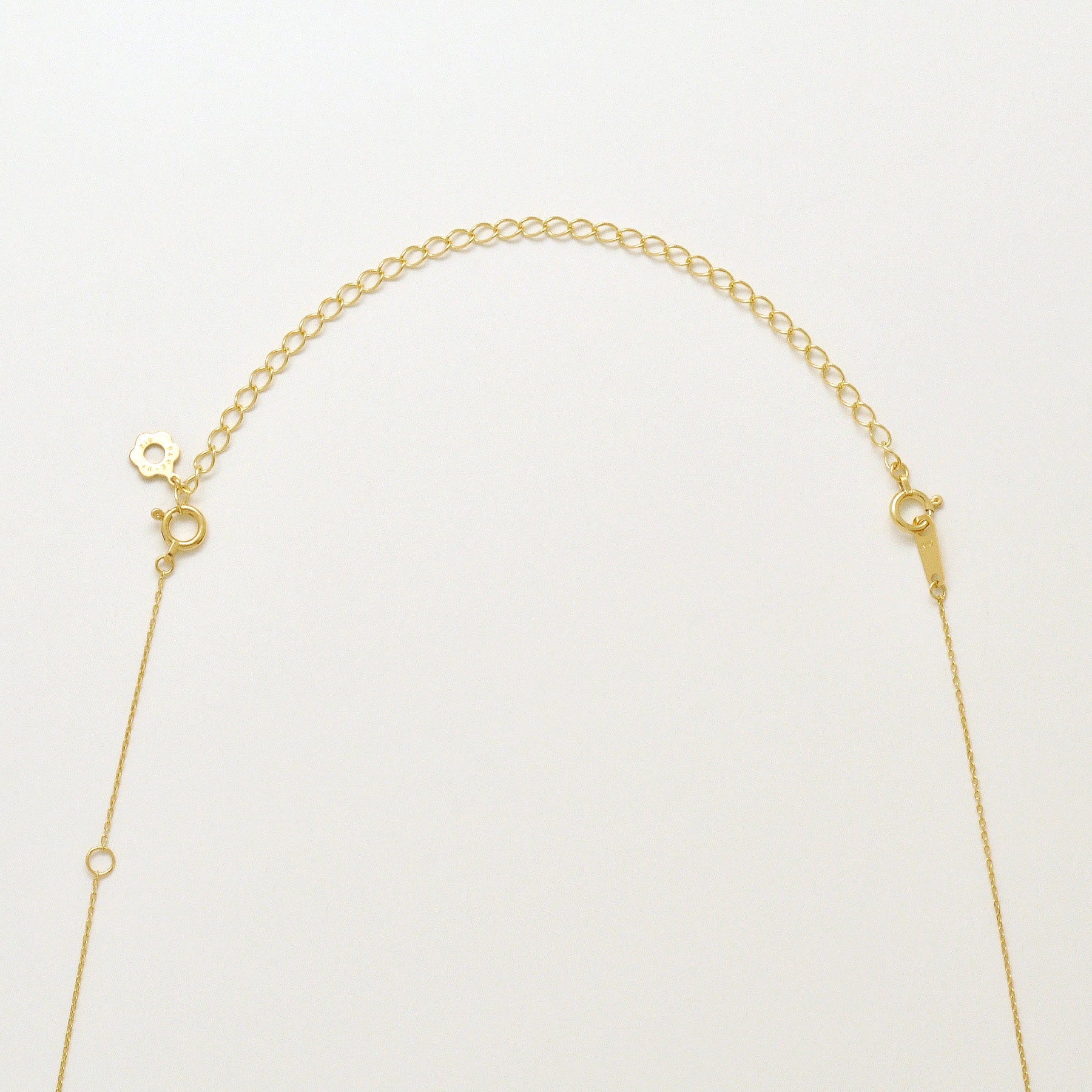 10K Long Chain Adjuster 10cm (Yellow Gold) - Product Image