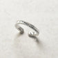 925 Sterling Silver Ear Cuff (Rhodium Plated) - Product Image