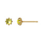 [Second Earrings] 18K Yellow Gold Peridot Earrings - Product Image