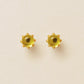 [Second Earrings] 18K Yellow Gold Peridot Earrings - Product Image