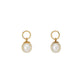 [Palette] 10K Yellow Gold Freshwater Pearl Small Charms - Product Image