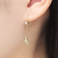 [Palette] 10K Yellow Gold Diamond Poodle Charms - Model Image