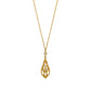 [Pannier] 18K Yellow Gold Floating Cubic Zirconia Necklace - Product Image