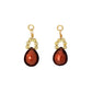[Palette] 10K Yellow Gold Garnet Charms - Product Image