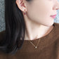 [Palette] 10K Yellow Gold Garnet Charms - Model Image