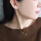 Sterling Silver Earrings "Infinity Venetian Chain" - Model Image