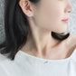 10K White Gold Tanzanite Snow Crystal Necklace - Model Image