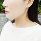[Palette] 18K Yellow Gold Moon Star Earring Charms - Model Image
