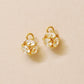 [Palette] 18K Yellow Gold Glittering Earring Charms - Product Image